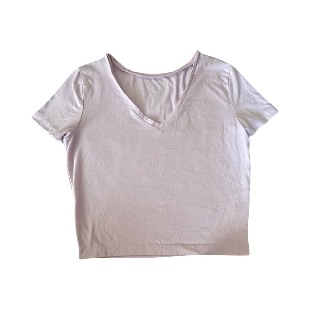Wild Fable Light Purple V-Neck Tee